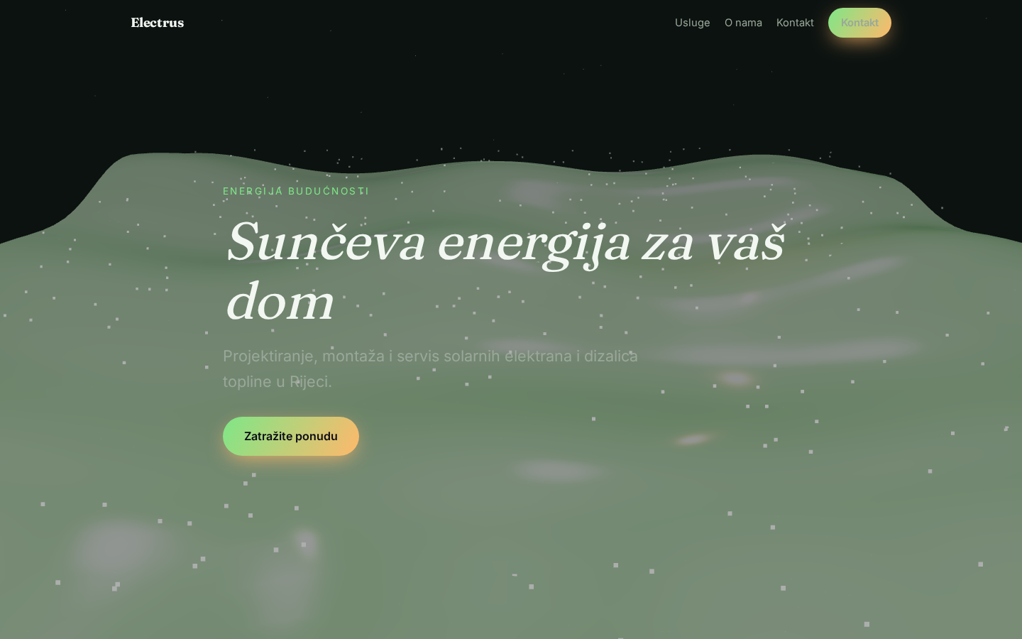 Naša terasa uz more